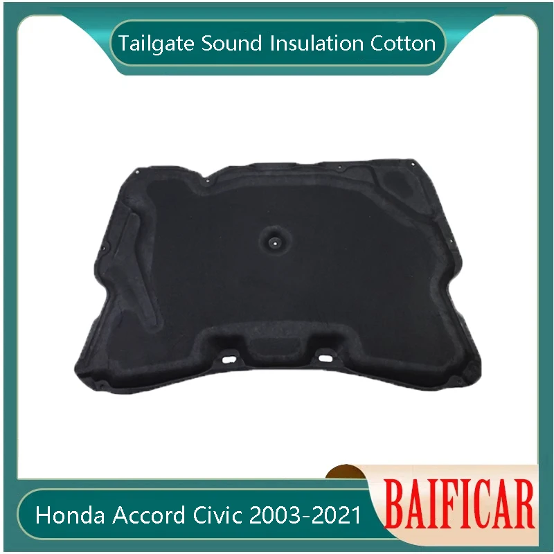 BAIFICAR BRUMN NOVÝ Nový originálny zadný zadok zvuková izolačná izolačná izolačná podložka pre Honda Accord Civic 2003-2021