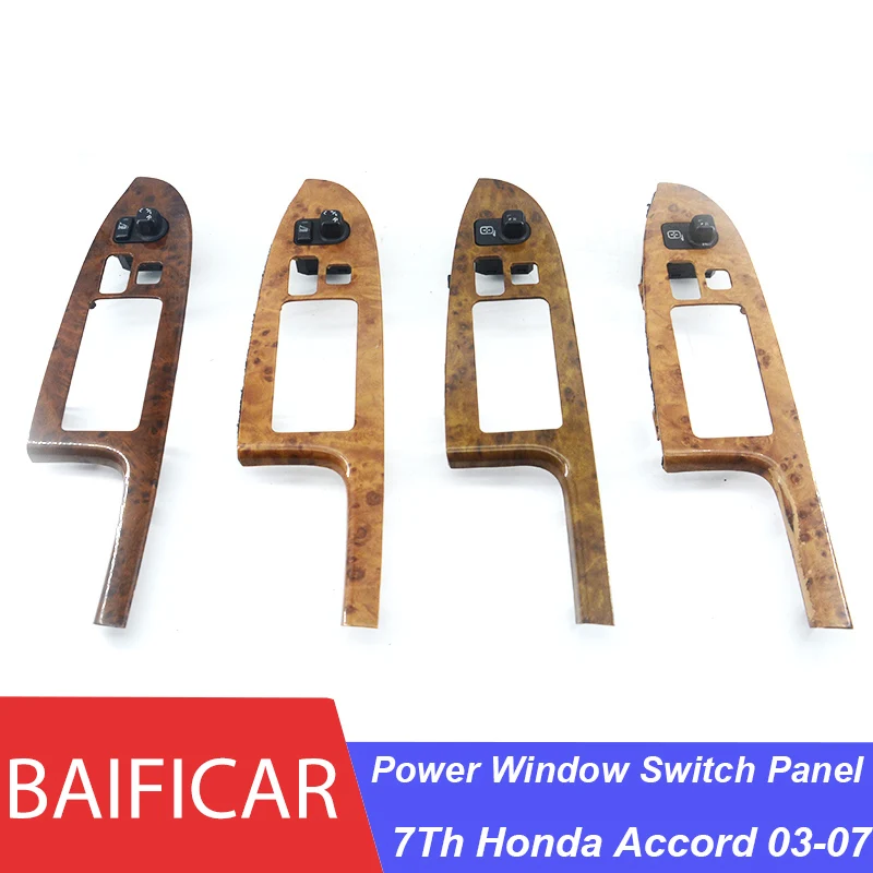 BAIFICAR použitý 1 ks Panel prepínača napájacieho okna na strane ľavého ovládača 35750-SDA-H12 35750-SDA-H1 pre 7. Honda Accord 03-07