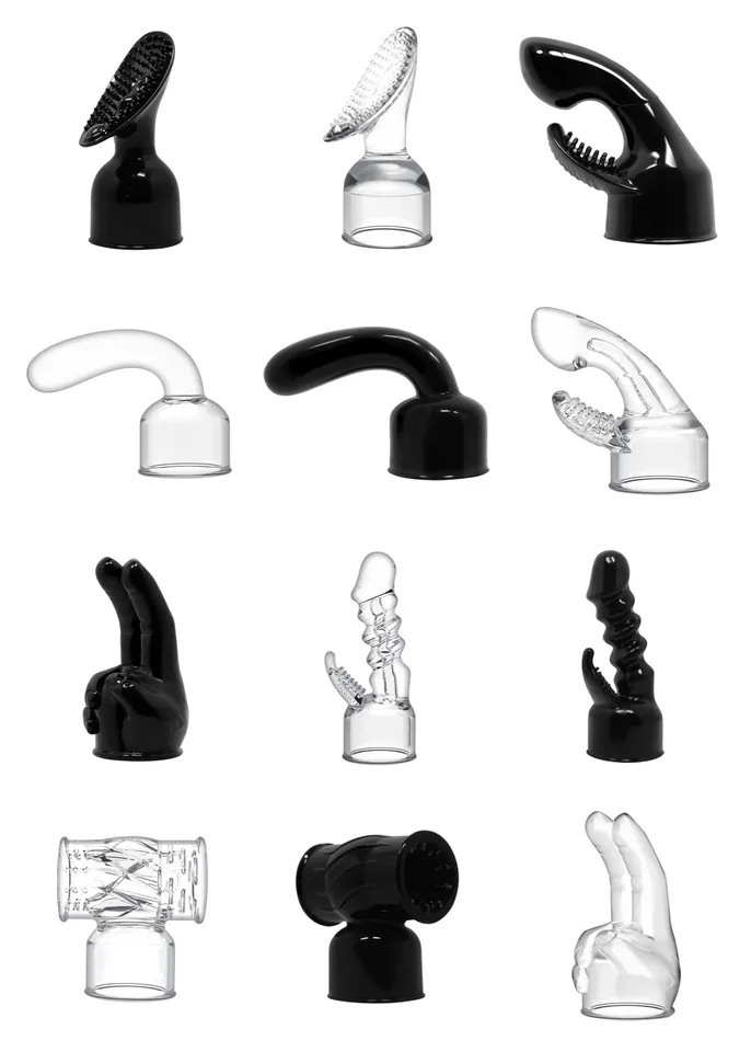 Baile 6 typu AV vibrátor hlavy hlavy G-SPOT Stimulátor ženského masturbátora Sex Produkty Kúzlo prútik vibrátor hlavy