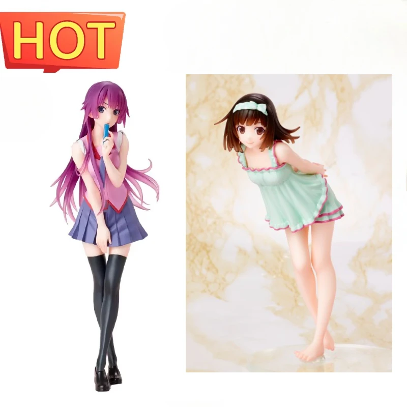 Bakemonogatari Senjougahara Hitagi 18 cm 100% Originálny originálny model hračiek na hračky