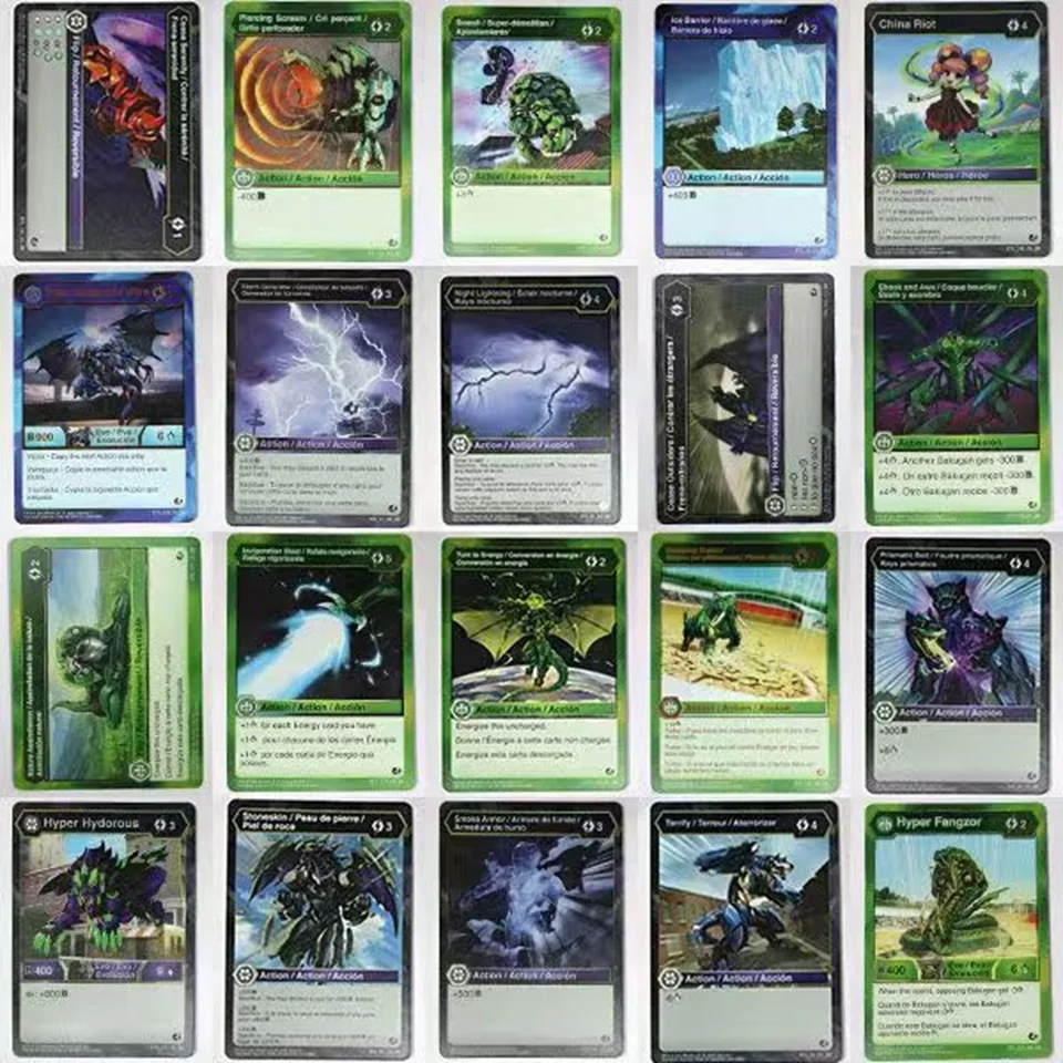 Bakugan Battle Catapult MetaMorph Battle Game Card Card Card Toy Random Set Nemagnetic