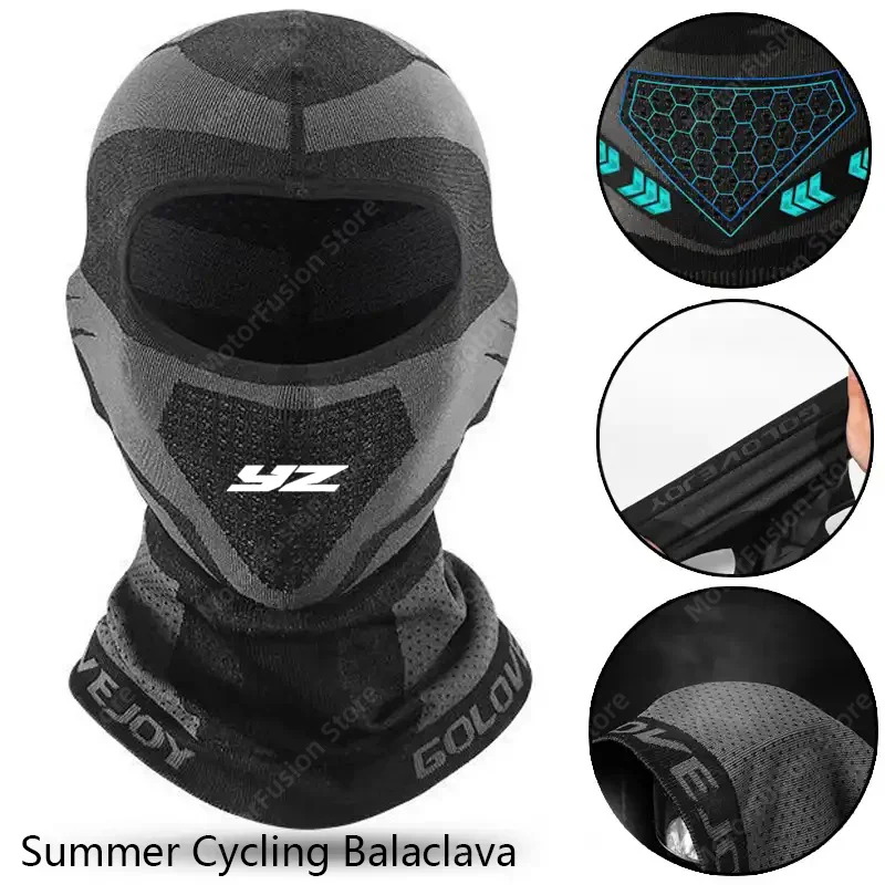 Balaclava teplá maska ​​Plná tvár pre Yamaha YZ 125 250F 250FX 450F 450FX 250 450 F FX Cycling Cycling Cycling Hat Casco Moto