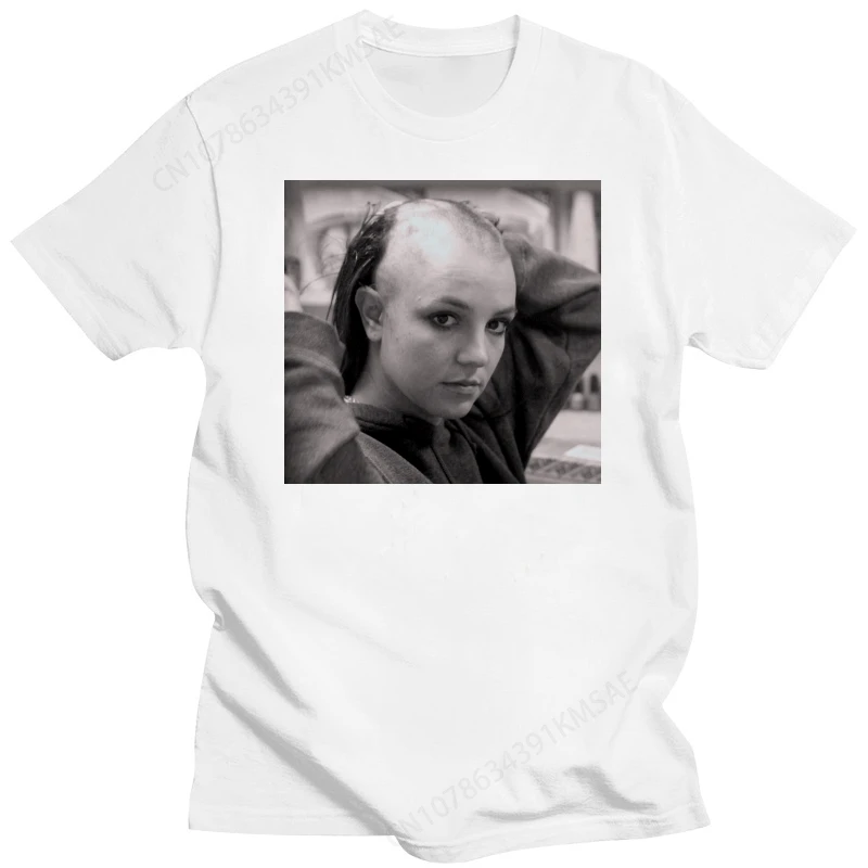 Bald Britney Spears T tričko s tričkom Heavy Cotton Tee