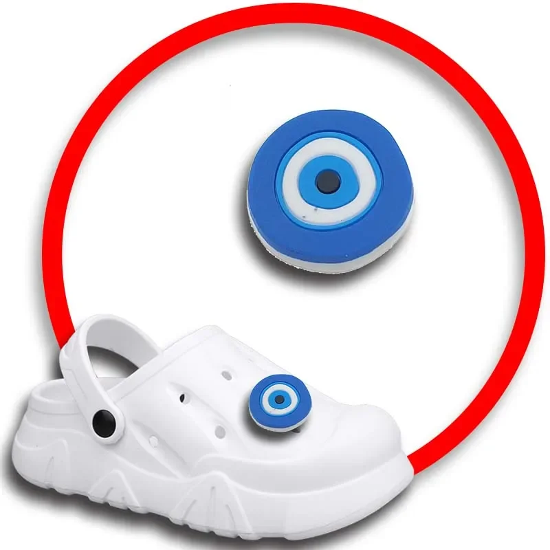 Balenia špendlíky pre Crocs Charms topánky doplnky Evil Eye Decotion Dáli Ženy Sandále Buckle Kids