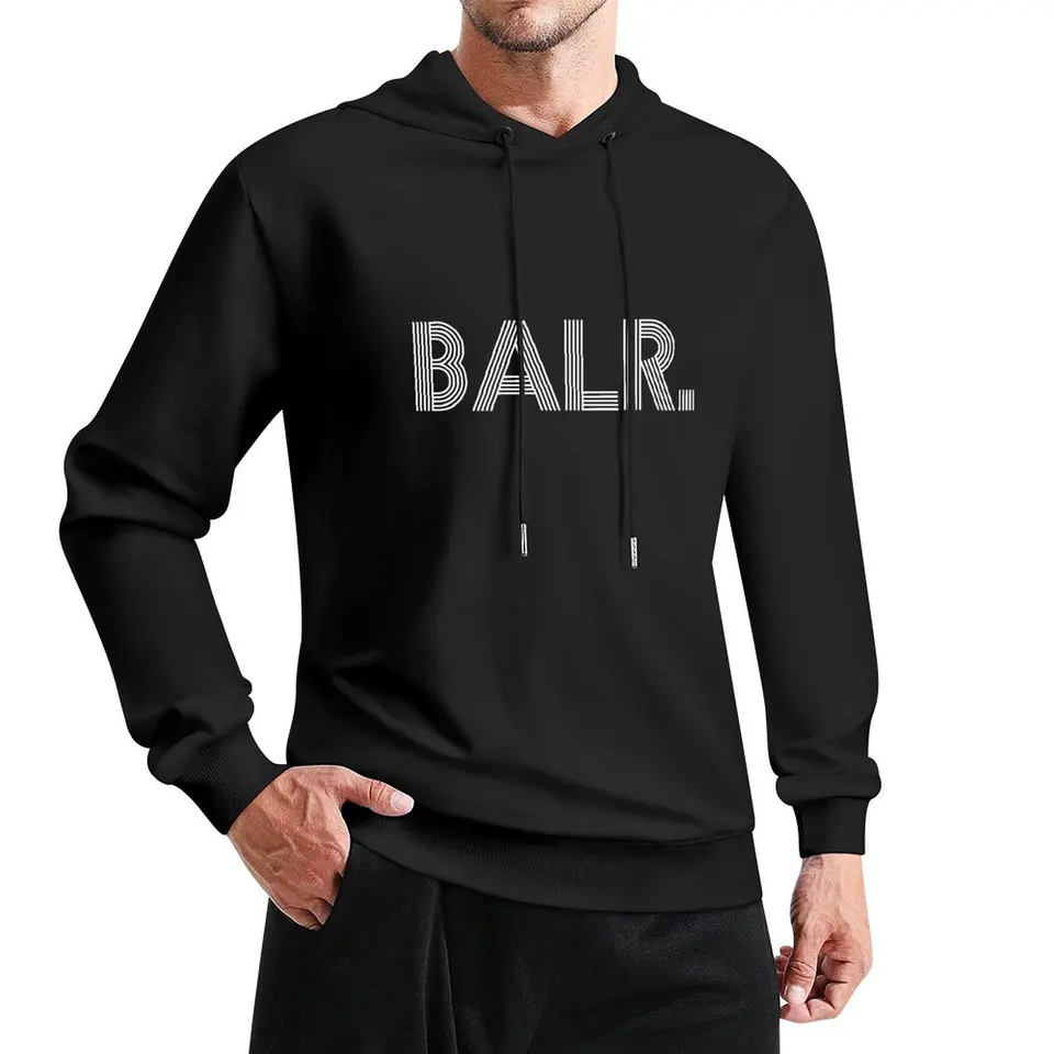 BALR PULLOVER Hoodie oblečenie pre mužské oblečenie pánsky zimný sveter Grafické mikiny