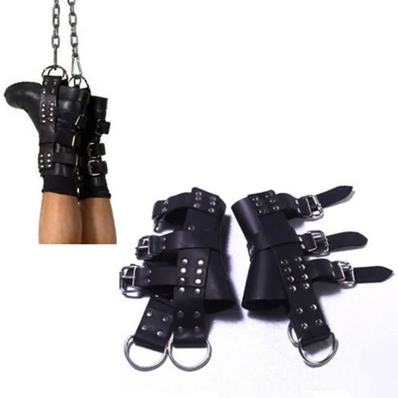Balíček ruky na zákrutu bondlage Slave BDSM nastaviteľné členkové manžety Dults Sex Games kožené bdsm sexuálne nástroje flirt pre páry