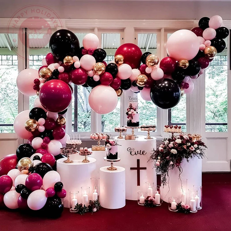 Balónový oblúk dekorácie Round latex balón Veľký obrie krásny svadobný ballon dekorácia dekorácia bábätká narodeninová oslava Balón