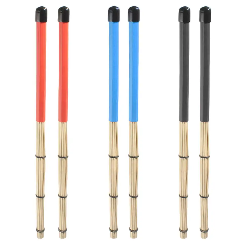 Bambusové bubenícky robustné tiché dospelé darčeky Darčeky bicie tyčinky 40 cm dĺžka pre jazzovú rockovú kapelu malé miesto konania akustický výkon folk