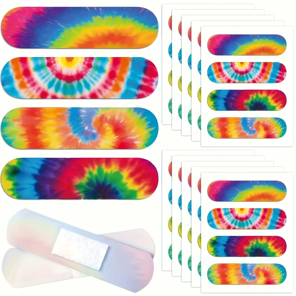 Bandage for Kids Dospelý obliekanie Round Dressing Priepka pásky pre ranusplastové prúžky Patch nepremokavé lepiace obväzy rany.
