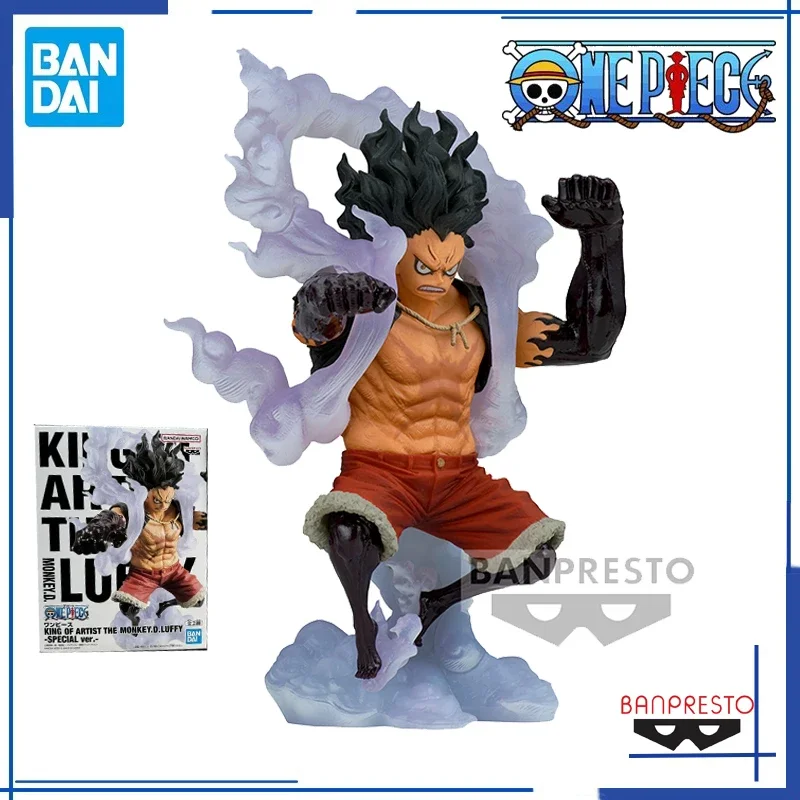 Bandai Banpresto One Piece kráľ umelca Koa Monkey D Luffy Gear 4 Wano Country Boundman Snakeman PVC Hračky
