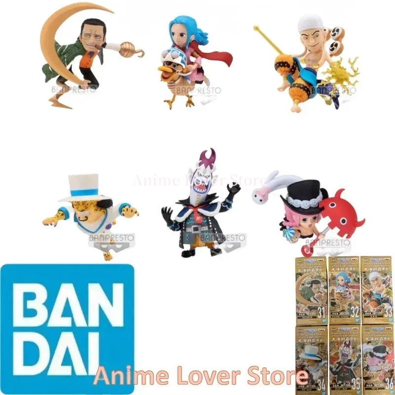 Bandai Banpresto Originálny jeden kus WCF WT100 VO.6 SIR-CROCODILE VIVI ENE LUCCI MORIA PERONA Anime Figures For pre deti darček