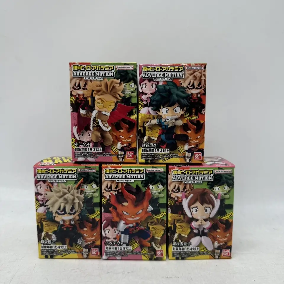 Bandai Capsule Action Anime My Hero Academia Bakugo Katsuki Midoriya Izuku Hawks Uraraka Ochaco Todoroki Enji Figure Figure Gifts