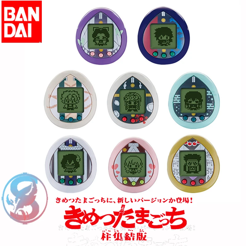 Bandai Demon Slayer New Tamagotchi Egg Vintage Game Console Model Hračky hračky Kimetsu retro retro detské hračky Trendy Play Festival darčeky
