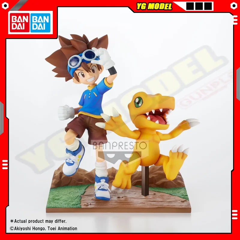 Bandai Digimon DFX Adventure Agumon Yagami Taichi Action Figures Model Banpresto Zábavné postavy úplne nový originálny originál