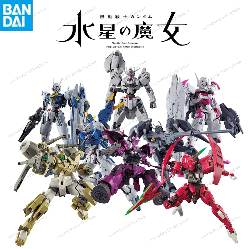 Bandai Hg 1/144 Gundam Aerial Lfrith Calibarn Pararact Čarodejnica z Mercury Gunpla Model Model Zberateľné robotické súpravy robotov