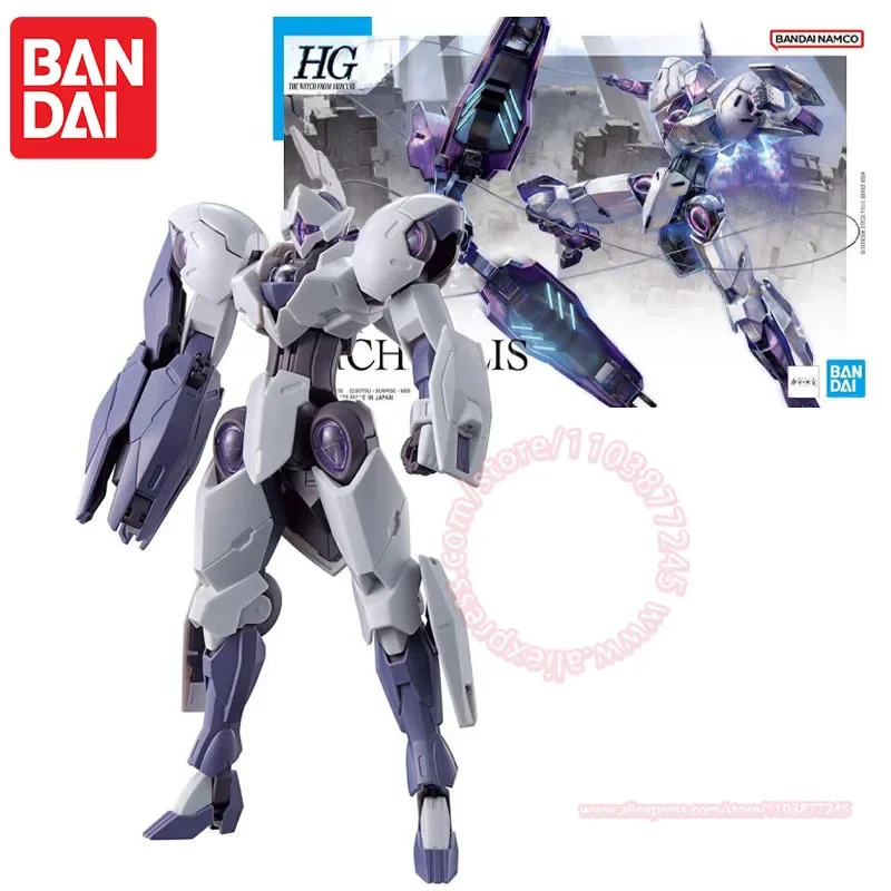 Bandai HG 1/144 Mobile Suit Gundam: Čarodejnica z Mercury Michaelis Periférny model Detská hračka Action Action Figure