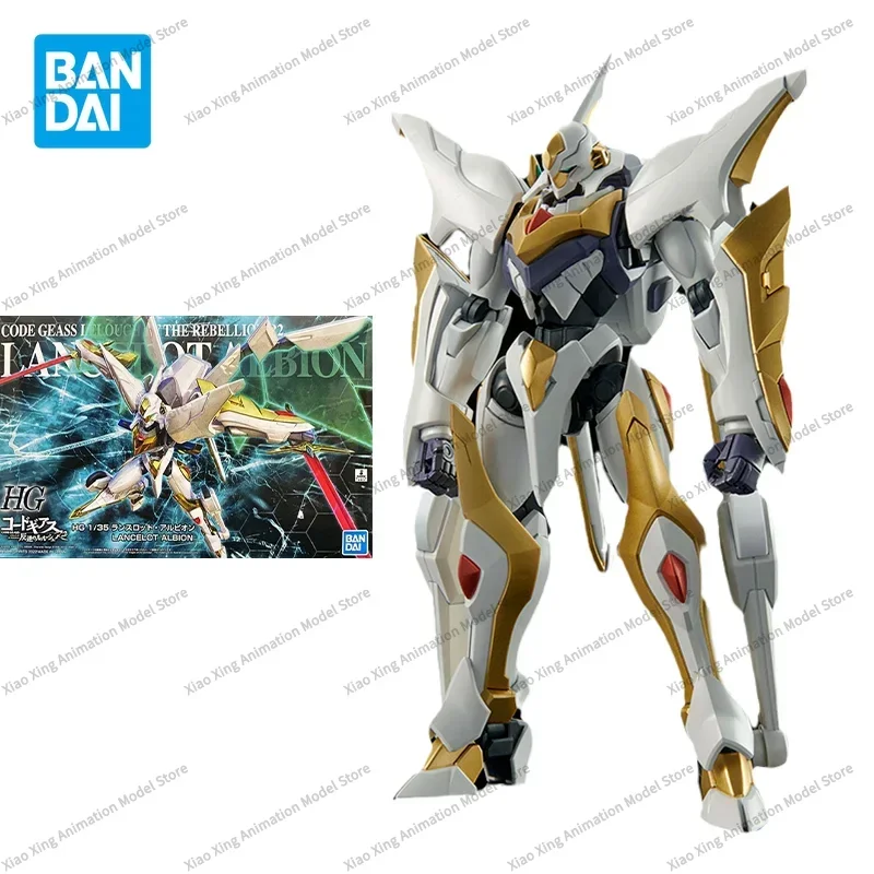 Bandai Hg 1/35 Anime Action Figure Code Geass Lelouch z Rebellion Lancelot Albion Hračky Darčeky pre deti