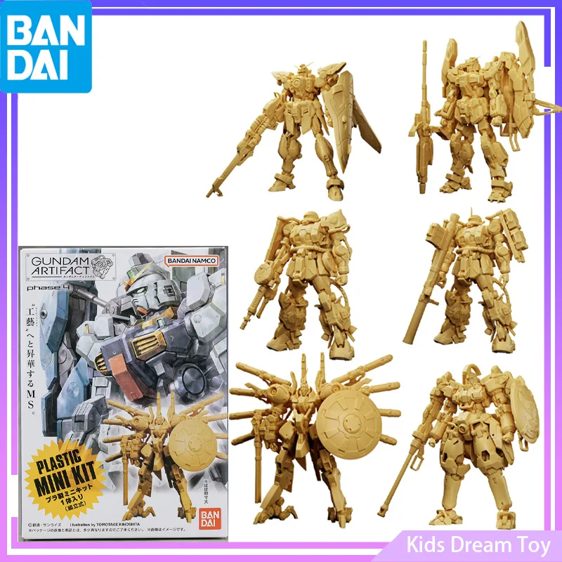 Bandai in Stock Original Shokugan Gundam artefakt 4 Gk Zaku Wing Tallgeese Anime Action Figure Plastové mini hračky pre deti