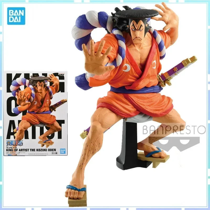 Bandai Original Anime One Piece KOA Kráľ umelca Wanno Country Kozuki Oden Action Model Collection Hračky