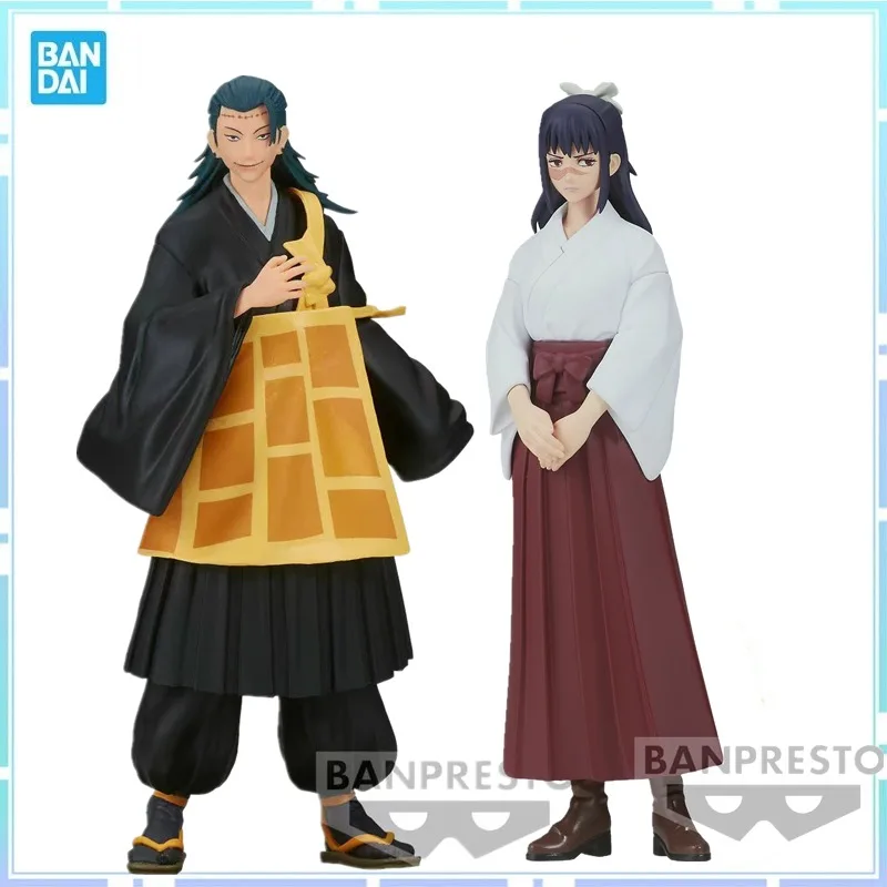 Bandai Original Banpresto Anime Jujutsu Kaisen Jukon no Kata getou Suguru Iori Utahime PVC Action Figule Model Collectible Hračky
