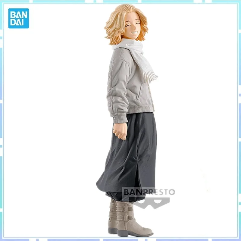Bandai Original Banpresto Anime Tokyo Revengers Manjiro Sano Mikey PVC Akčný figúrku modely Zberateľné hračky Darčeky