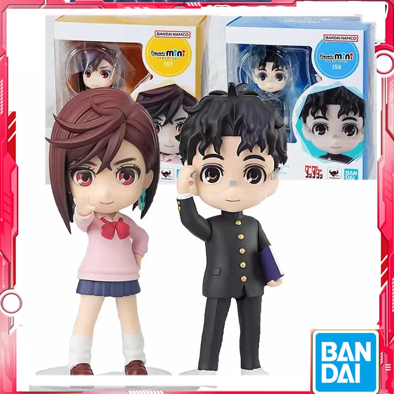 Bandai Original Figuarts Mini Momo a Okarun Action Figure Hračky pre chlapcov dievčatá /deti vianočný darček Zberateľné modelové ozdoby