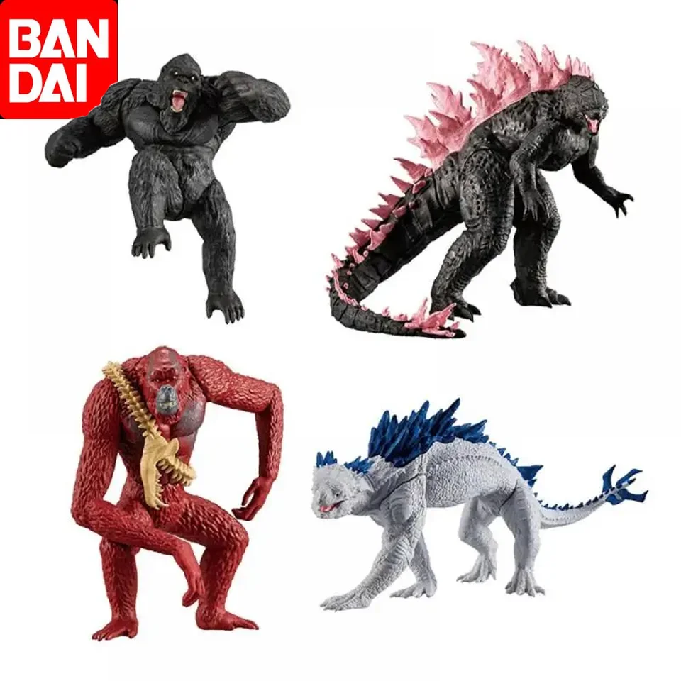 Bandai Original Gashapon HG Godzilla vs Kong: Nová ríša anime akčná figúrka pre chlapcov