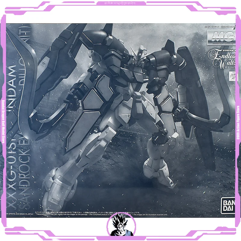 Bandai Original Gundam Pb Mg 1/100 XXXG-01SR SandRock Anime Action Action Model Model Hračky Model Darčeky