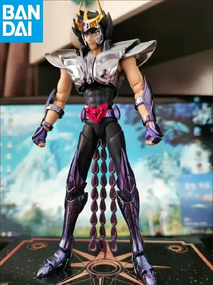 Bandai Original Saint Seiya Action in Stock figure Mýtus ex bronz Phoenix ikki anime model reborn verzia verzia socha hračky darček