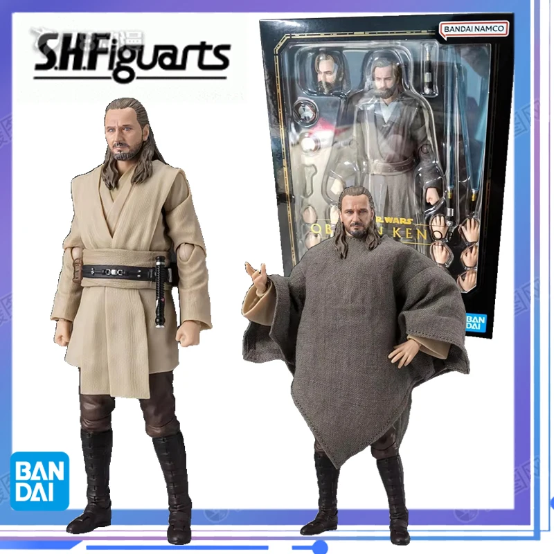 Bandai Original Star Wars shfiguarts shf Obi-wan kenobi pozitívny model shf modelu hračky akčné figúrky zberateľné ozdoby