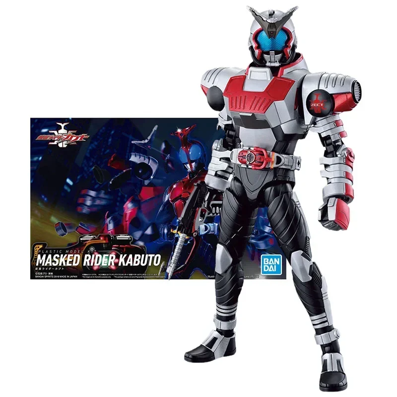 Bandai originálna postava Kamen Rider Model Model Kit Fig-rise Standard Masked Rider Kabuto Model Action Action figure Chilia Darčeky