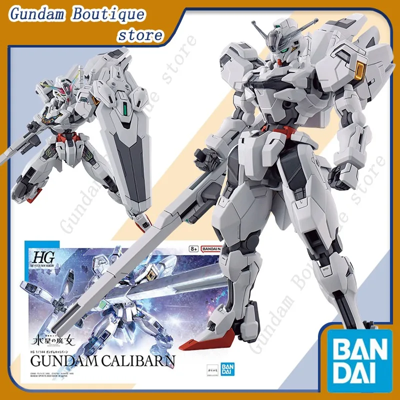 Bandai originálny gundam calibarn hg anime akčná figúrka robot Periféria zbera