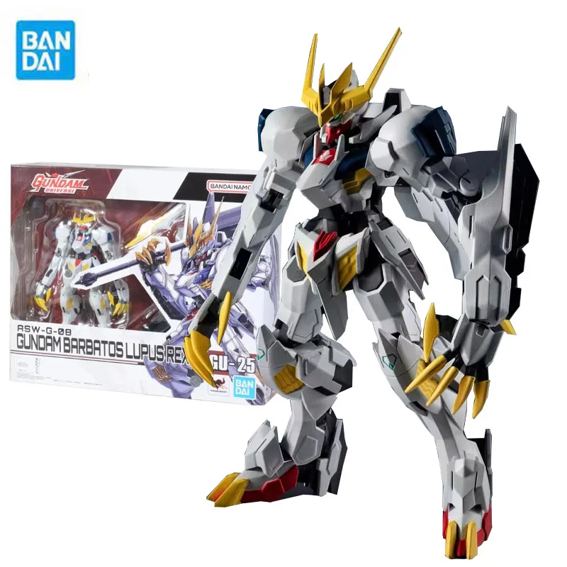 Bandai originálny gundam hotový model Model Model Model Series ASW-G-08 Gundam Barbatos lupus rex anime akčné hračky pre chlapcov