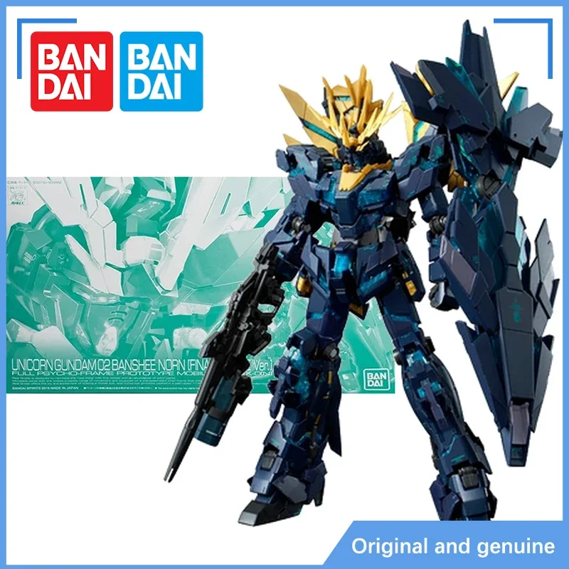 Bandai originálny gundam modelový súprava anime figúrka RG 1/144 Unicorn Gundam 02 Banshee Norn Final Battle Ver Gunpla Anime Action Figure