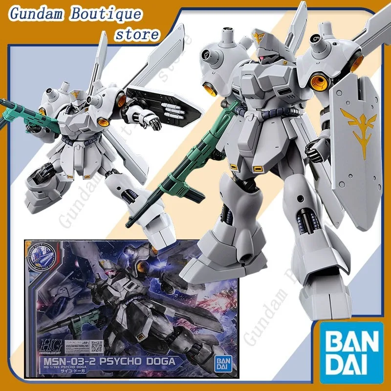 Bandai originálny MSN-03-2 Psycho DOGA HG 1/144 GUNDAM Anime Action Figure Robot Perifer