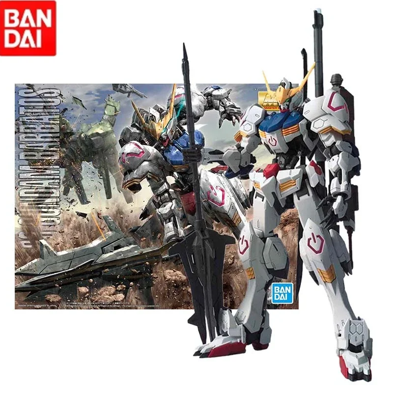 Bandai postava Gundam Model Kit Anime Mg 1/100 Barbatos štvrtá forma Mobile Suit Gunpla Action Figure Hračky pre darček pre deti