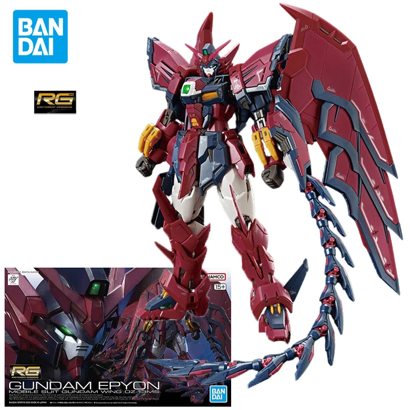 Bandai RG 1/144 GUNDAM EPYON ACTION AKCION Anime Mobile Suit GUNDAM WING OZ-13MS MODLÁT MODEL