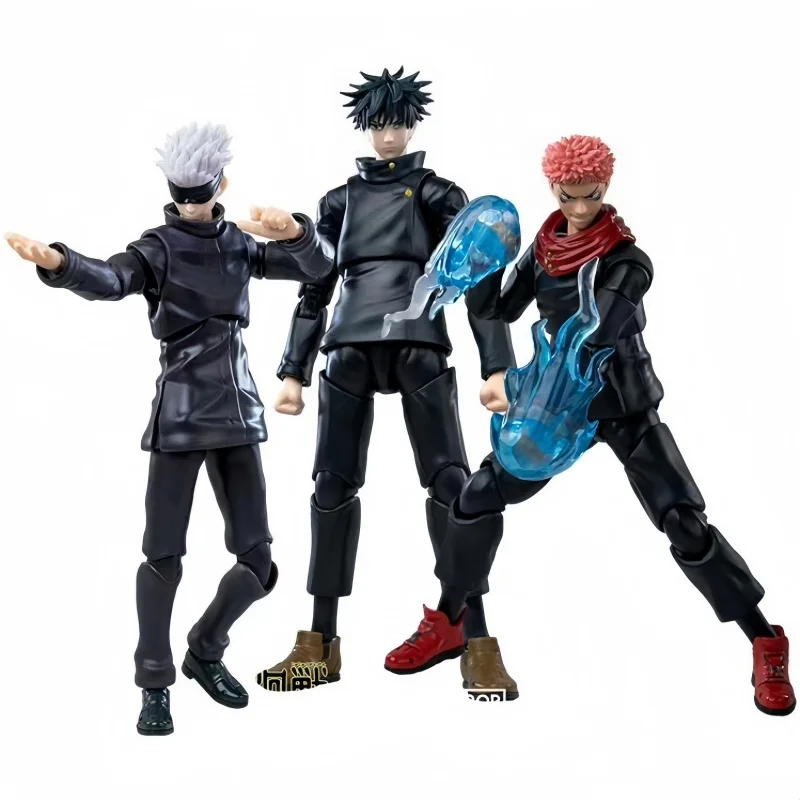 Bandai SHF 15cm PVC JUJUTSU Kaisen Satoru Gojo Itadori Yuji Fushiguro Megumi Action Anime Anime Collective Darček