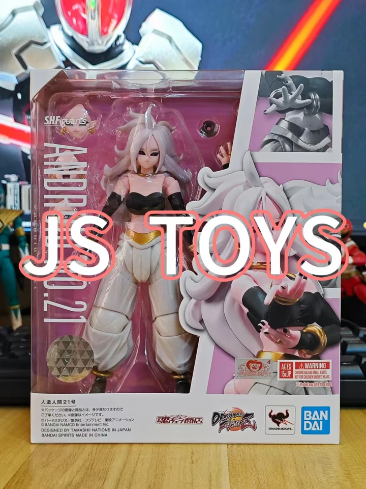 Bandai Shfiguarts SHF Dragon Ball Z Android 21BAIDAI Anime Model hračky hračky Action figure figualou modelovou hračkou