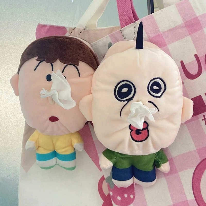 Bang Bang Yuzhi Doll Paper Box Anime Kórejská hodvábna škatuľka roztomilá karikatúra mäkká plyšová taška Prívesok