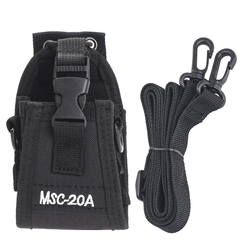 Baofeng Caver Radio Case Držiteľ MSC-20A Nylon Con Carry pre Baofeng UV-5R UV-82 UV-888S UV-9R Walkie Talkie