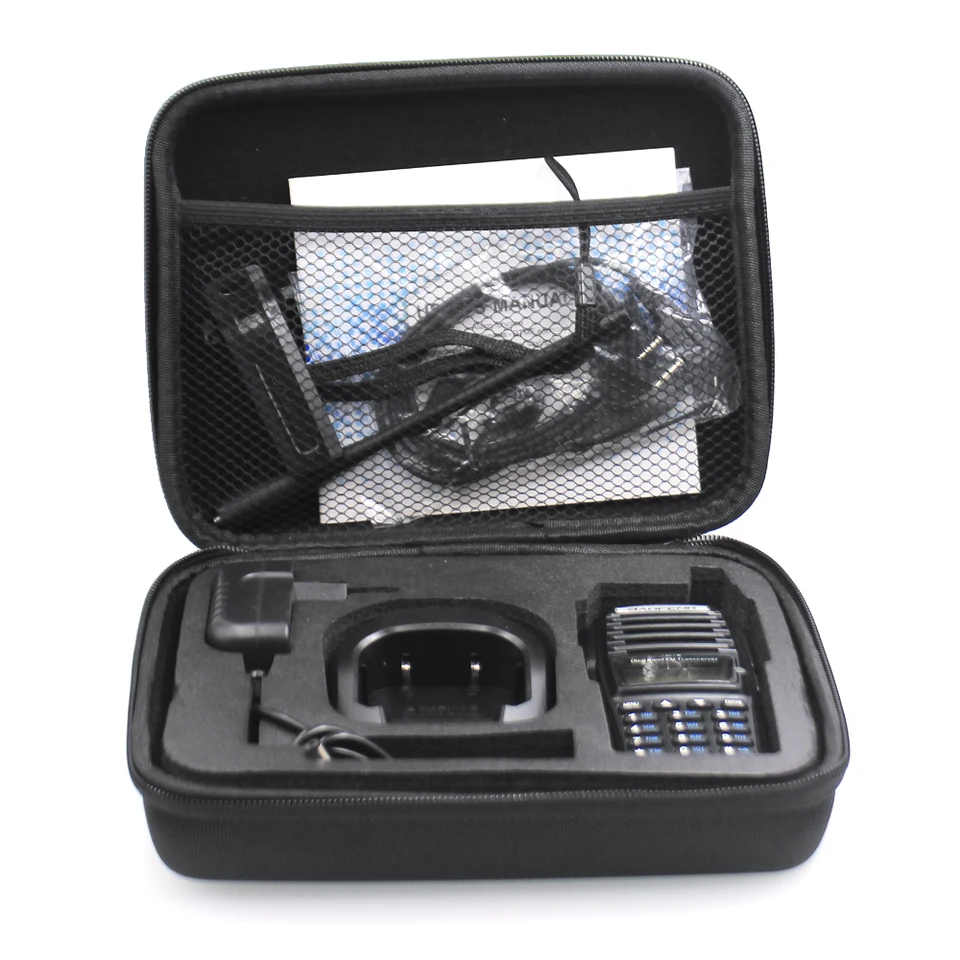 BAOFENG UV-82 CASE BAG CANAGE Prenosná taška vhodná pre vrecká na BAOFENG UV-82 Vysoko kvalitné príslušenstvo