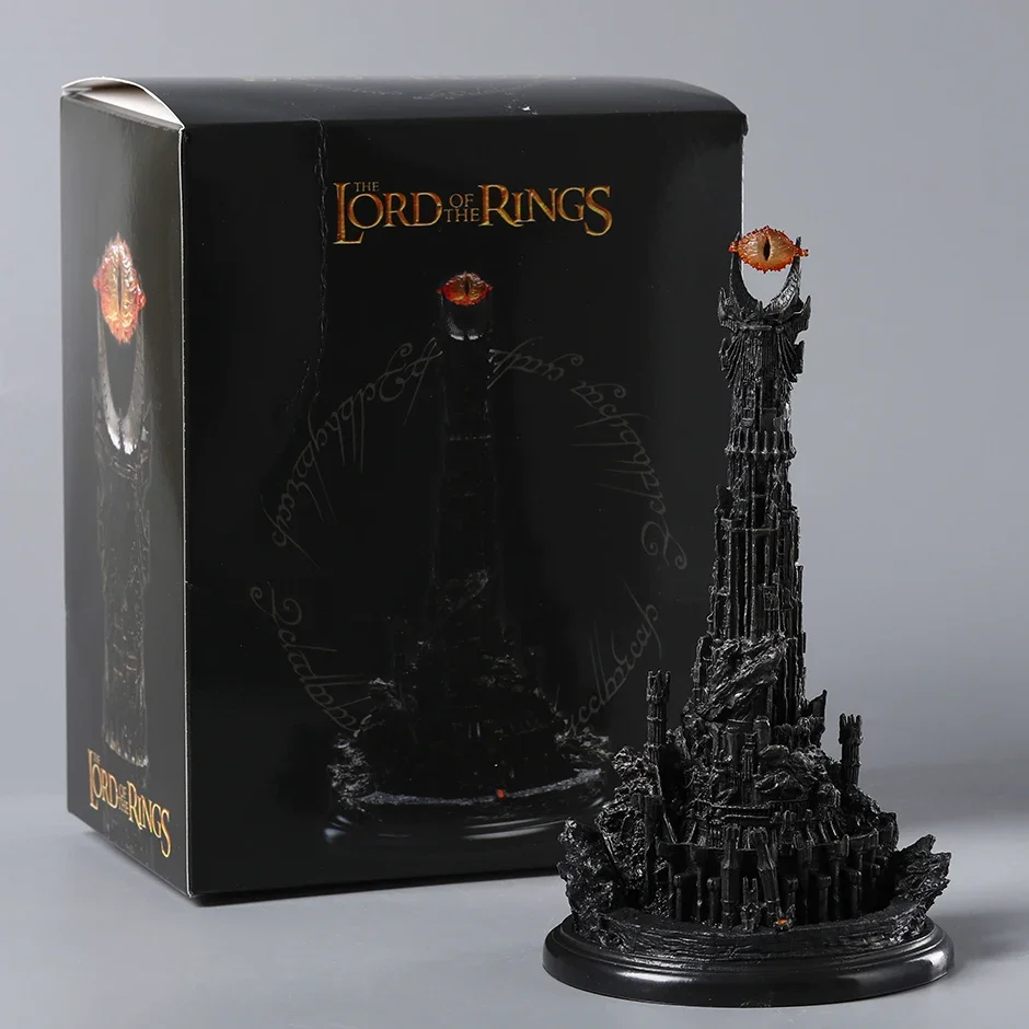 Barad-Dur Tower Eye of Sauron PVC postava modelka Doll Toy Colletible Figurals
