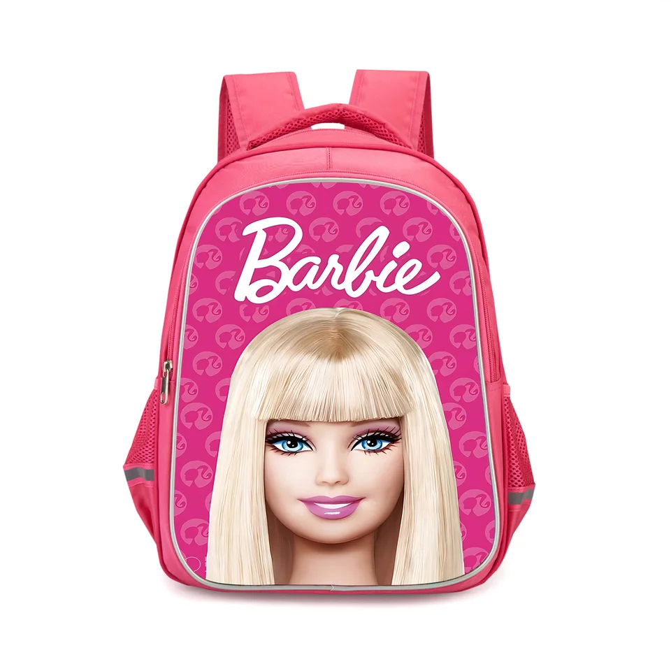 Barbie dieťa batohy dievčat študentské narodeniny darčekové tašky Kampovanie odolné