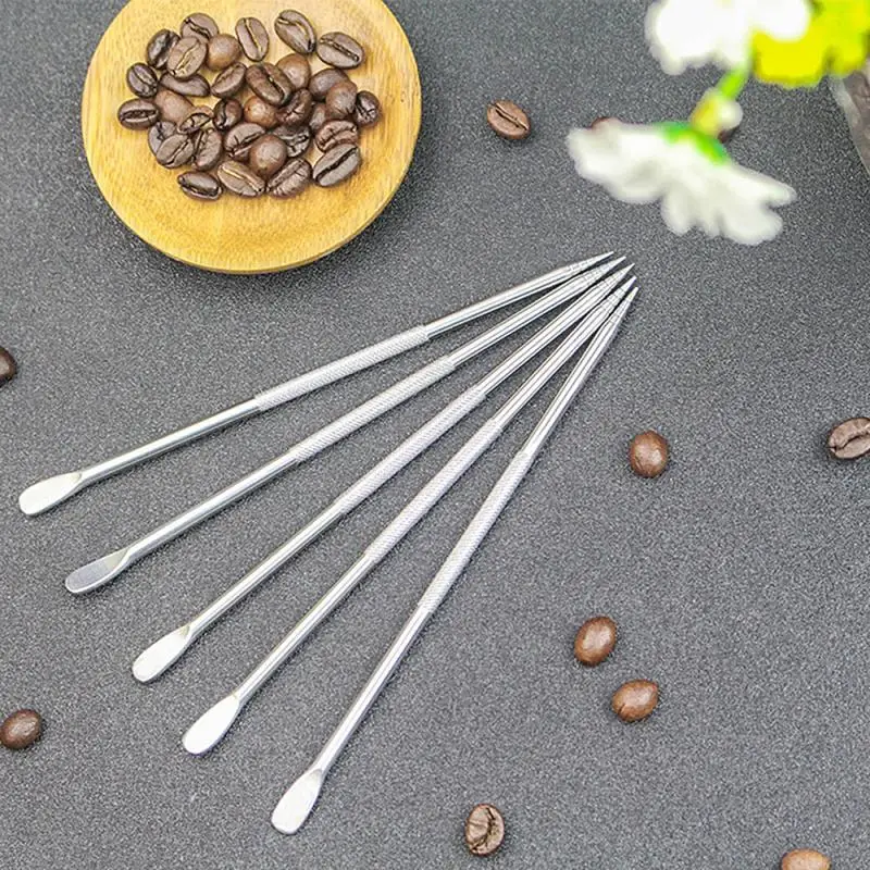 Barista cappuccino espresso káva zdobenie latte umenia perá turper ihla Kreatívna vysoko kvalitná luxusná kávová palica náradie