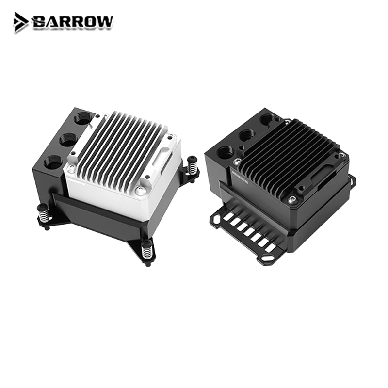 Barrow AIO CPU BLOCK PUCOROIL Box Jednodielny digitálny displej OLED pre Intel LGA 1700 1200 115X X99 X299 AMD AM5 AM4 AM3