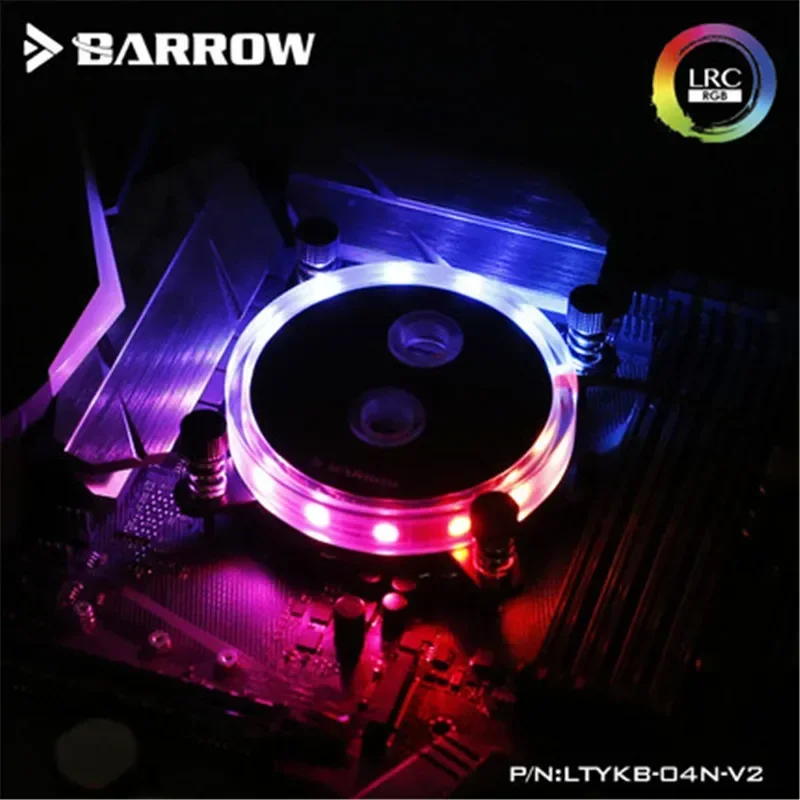 Barrow CPU Water Cooling Block pre Intel 1700 X99/X299 5V ARGB 3PIN MOBO AURA SYNC