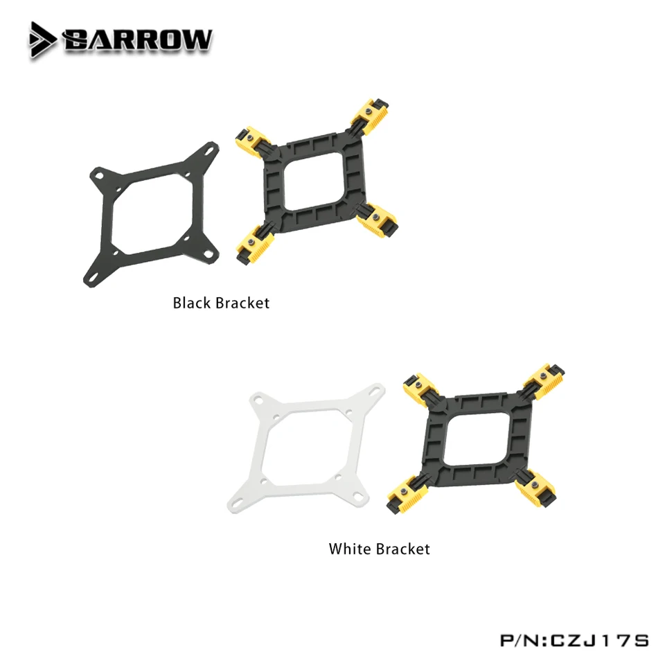 Barrow Intel LGA 1700 CPU bloková držiak pre príslušenstvo pre chladenie vody v počítači, CZJ17S/CZJ17E