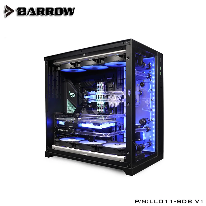 Barrow LLO11-SDB V1 Vodné dosky pre Dynamic Case Lian Li PC-O11 pre vodný blok Intel CPU a Single GPU Building