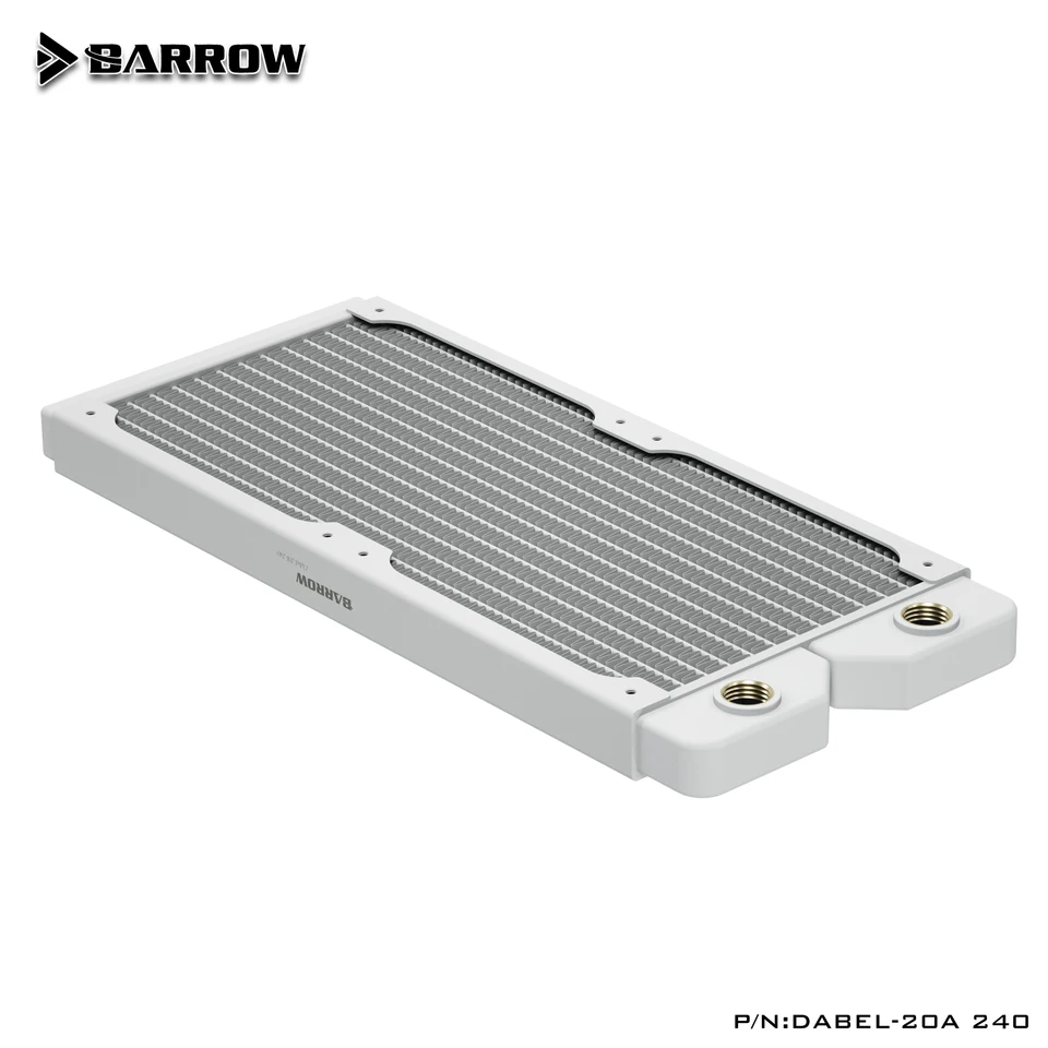 Barrow radiátor 20 mm hrubý medený G1/4 